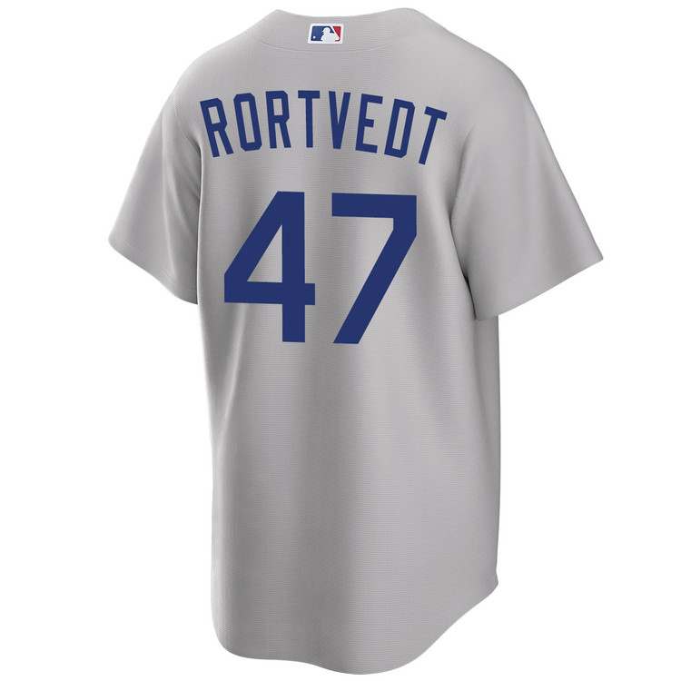 Ben Rortvedt Los Angeles Dodgers Alternate 2025 Road World Series Jersey