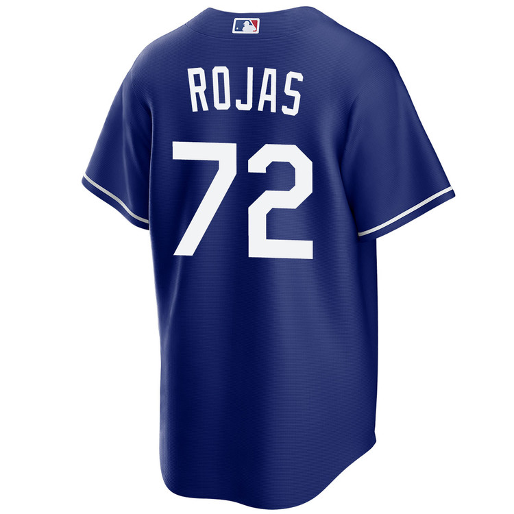 Miguel Rojas Los Angeles Dodgers Royal 2025 Alternate World Series Jersey