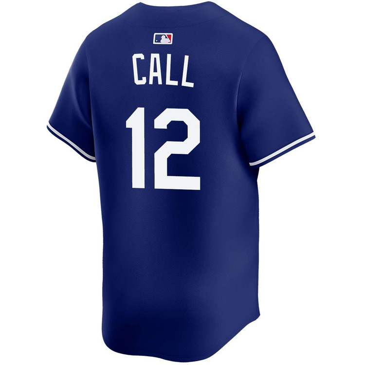 Alex Call Los Angeles Dodgers Alternate Royal Limited 2025 World Series Jersey