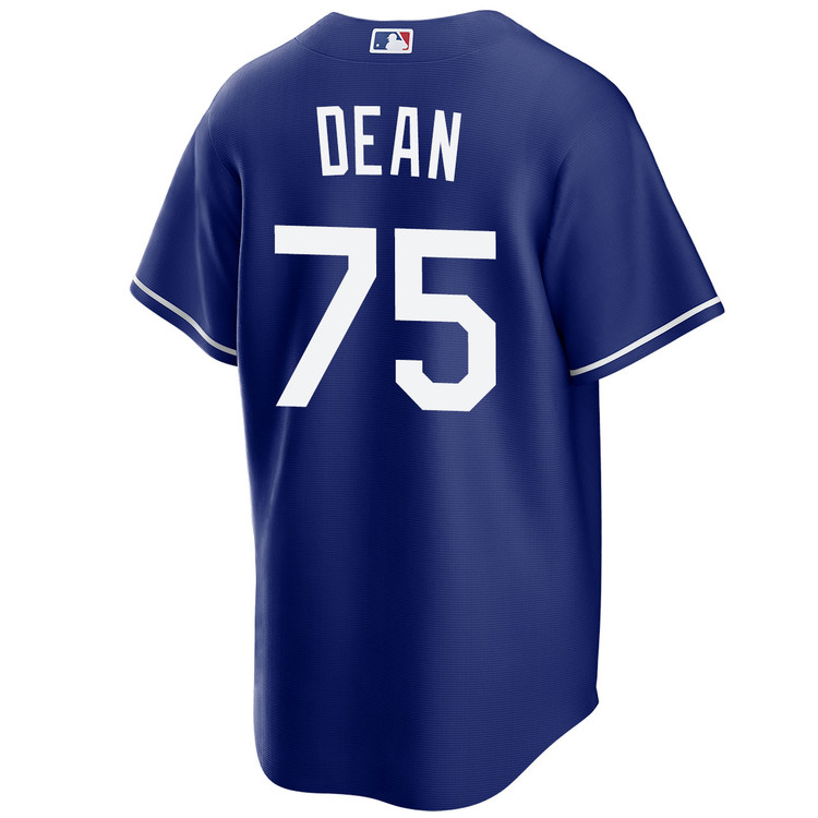 Justin Dean Los Angeles Dodgers Royal 2025 Alternate World Series Jersey