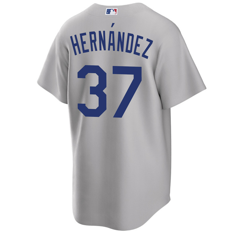 Teoscar Hernandez Los Angeles Dodgers Alternate 2025 Road World Series Jersey