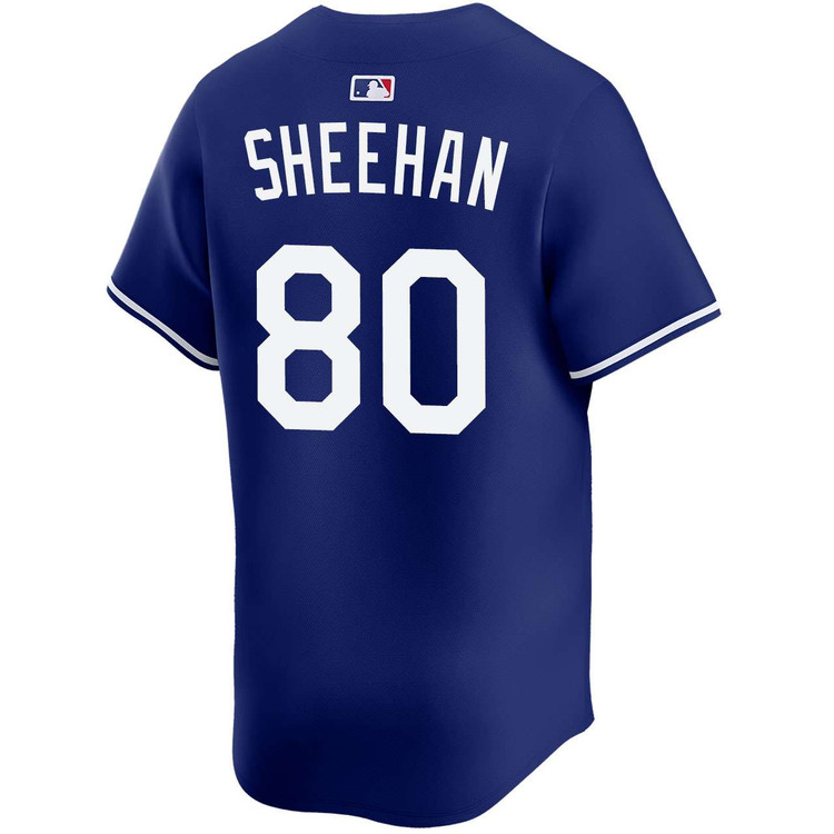 Emmet Sheehan Los Angeles Dodgers Alternate Royal Limited 2025 World Series Jersey