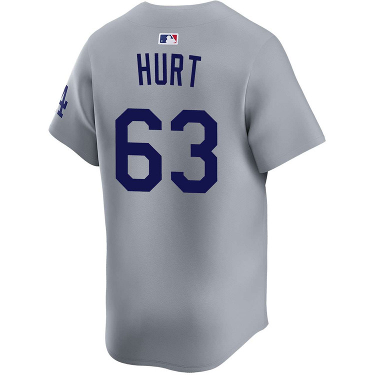 Kyle Hurt Los Angeles Dodgers Alternate Road Limited 2025 World Series Jersey