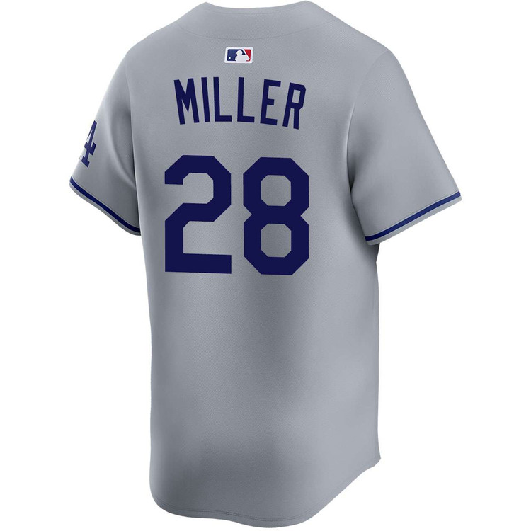 Bobby Miller Los Angeles Dodgers Road Limited 2025 World Series Jersey