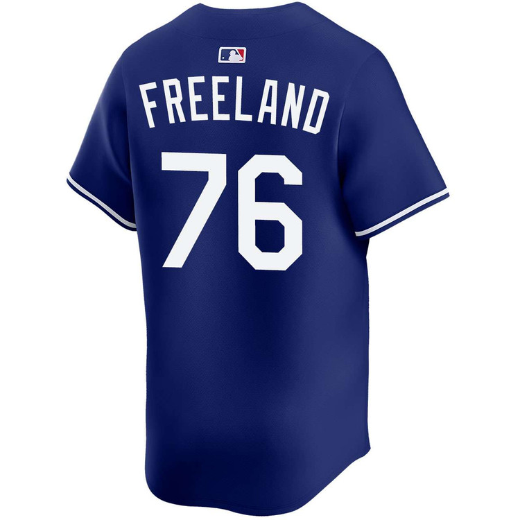 Alex Freeland Los Angeles Dodgers Alternate Royal Limited 2025 World Series Jersey
