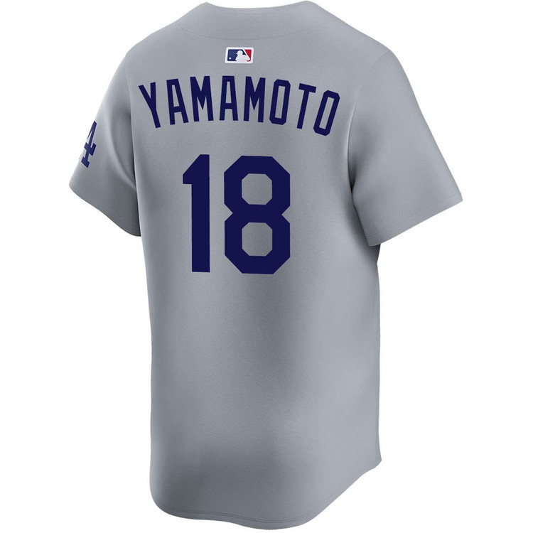 Yoshinobu Yamamoto Los Angeles Dodgers Alternate Road Limited 2025 World Series Jersey