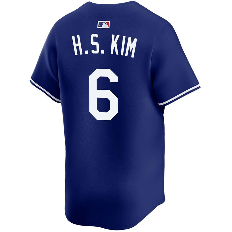 Hyeseong Kim Los Angeles Dodgers Alternate Royal Limited 2025 World Series Jersey