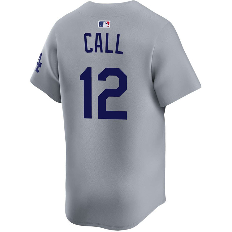 Alex Call Los Angeles Dodgers Alternate Road Limited 2025 World Series Jersey