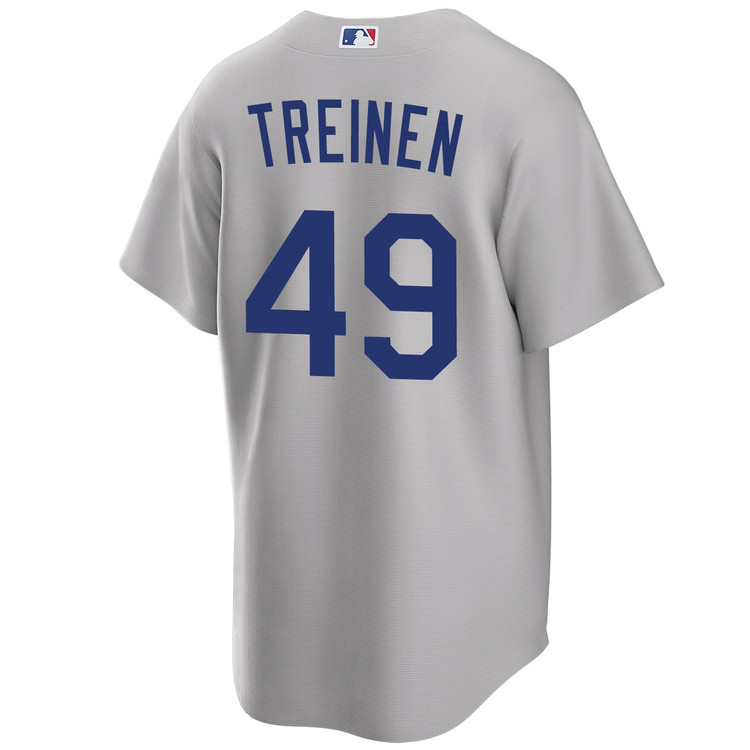 Blake Treinen Los Angeles Dodgers Alternate 2025 Road World Series Jersey