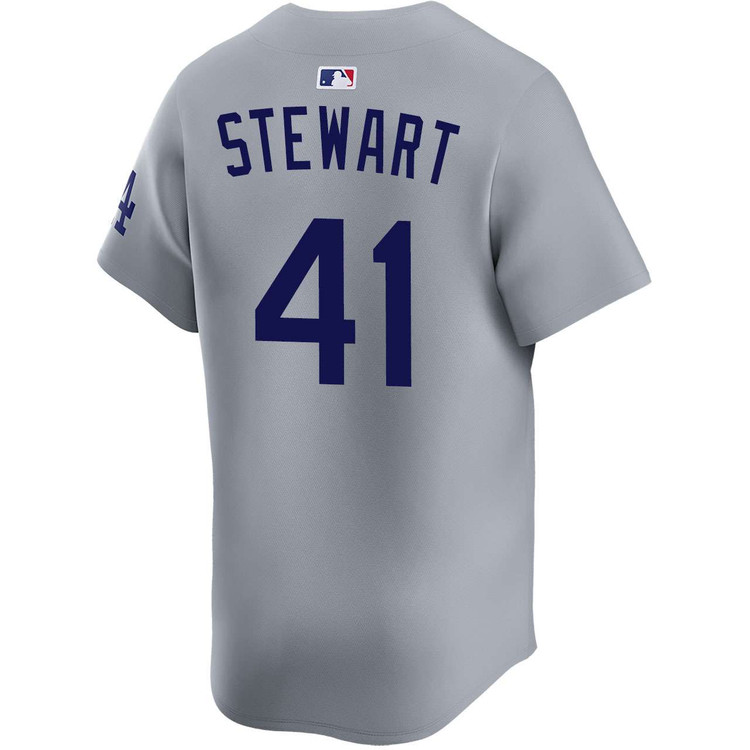 Brock Stewart Los Angeles Dodgers Alternate Road Limited 2025 World Series Jersey