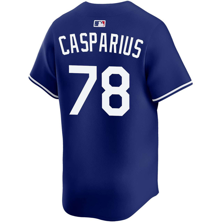 Ben Casparius Los Angeles Dodgers Alternate Royal Limited 2025 World Series Jersey