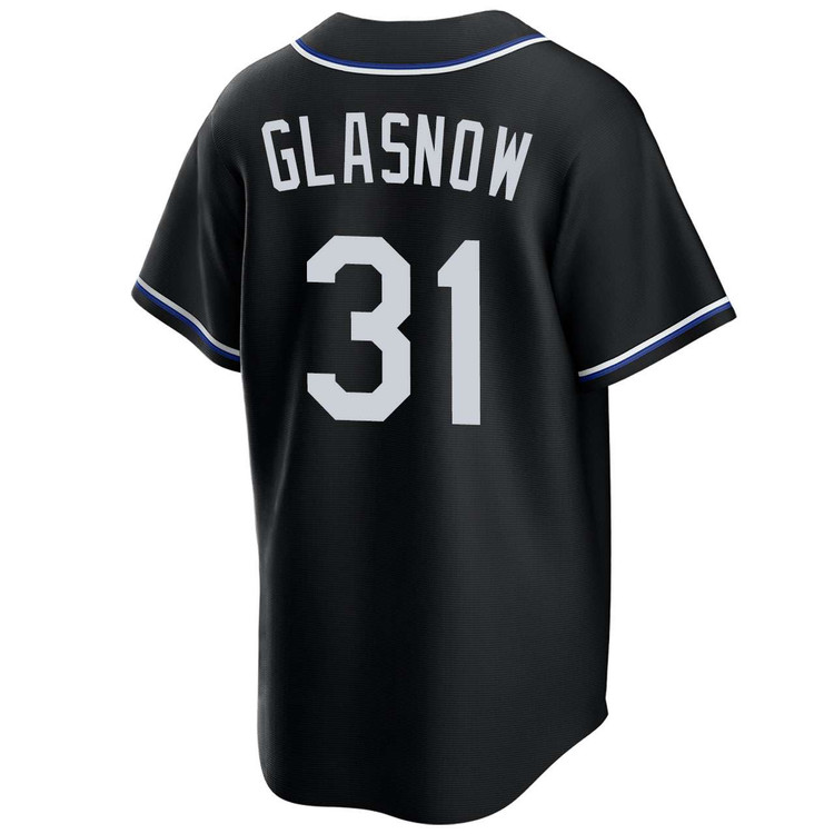 Tyler Glasnow Los Angeles Dodgers Black Lights Out 2025 World Series Jersey