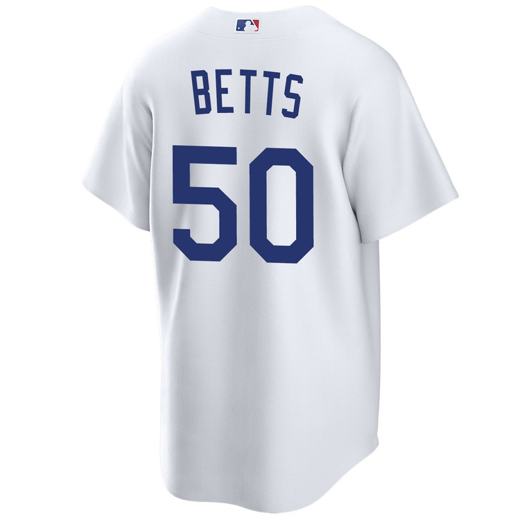 Mookie Betts Los Angeles Dodgers Home 2025 World Series Jersey