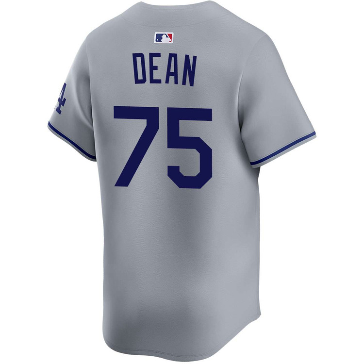 Justin Dean Los Angeles Dodgers Road Limited 2025 World Series Jersey