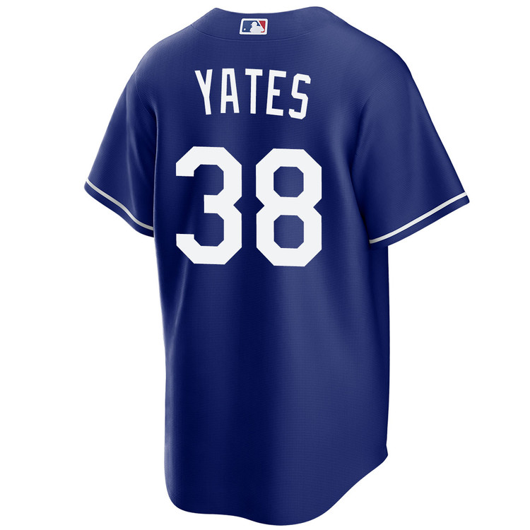 Kirby Yates Los Angeles Dodgers Royal 2025 Alternate World Series Jersey