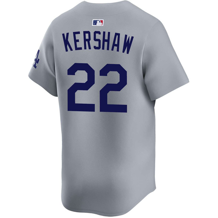 Clayton Kershaw Los Angeles Dodgers Alternate Road Limited 2025 World Series Jersey