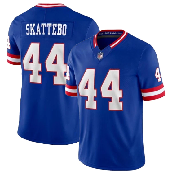 New York Giants 44 Cam Skattebo Royal Alternate 2 Legacy Jersey