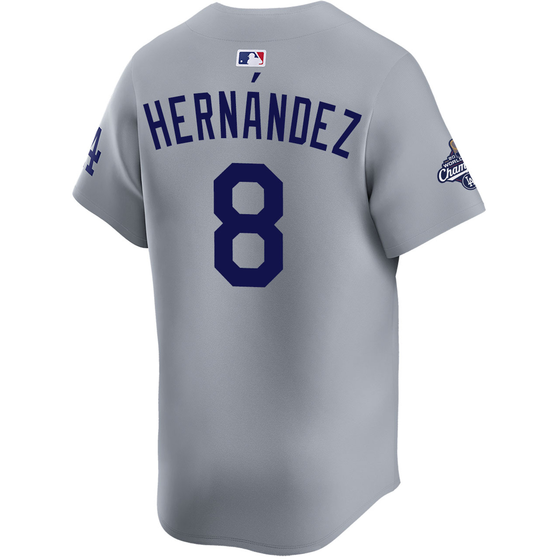 Enrique Hernandez Los Angeles Dodgers Alternate Road Limited 2025 World Series Champions Jersey