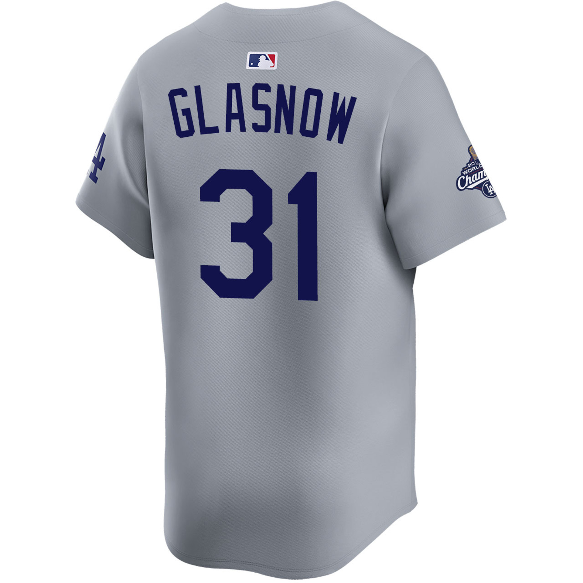 Tyler Glasnow Los Angeles Dodgers Alternate Road Limited 2025 World Series Champions Jersey