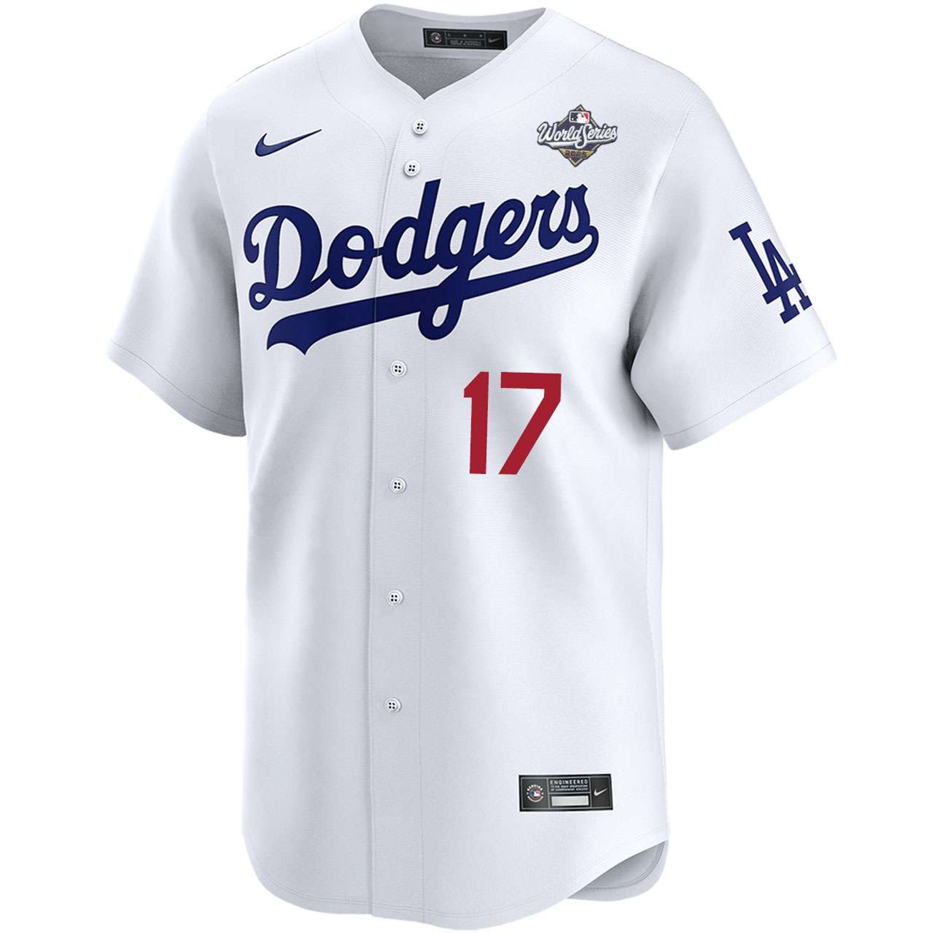 Shohei Ohtani Los Angeles Dodgers Home Limited 2025 World Series Jersey