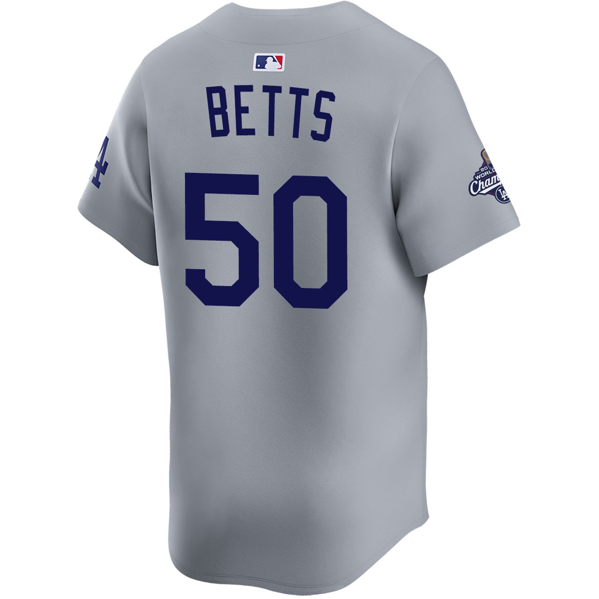 Mookie Betts Los Angeles Dodgers Alternate Road Limited 2025 World Series Champions Jersey