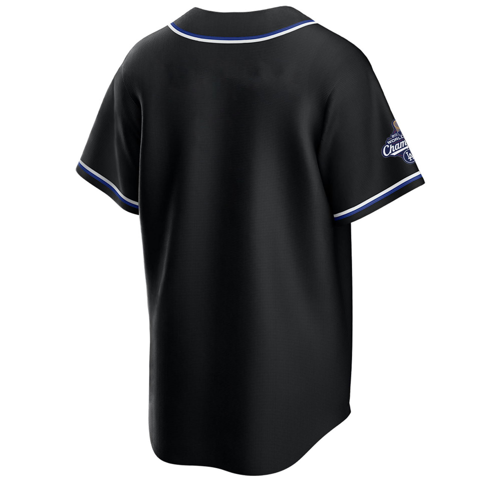 Los Angeles Dodgers Black Lights Out 2025 World Series Champions Jersey