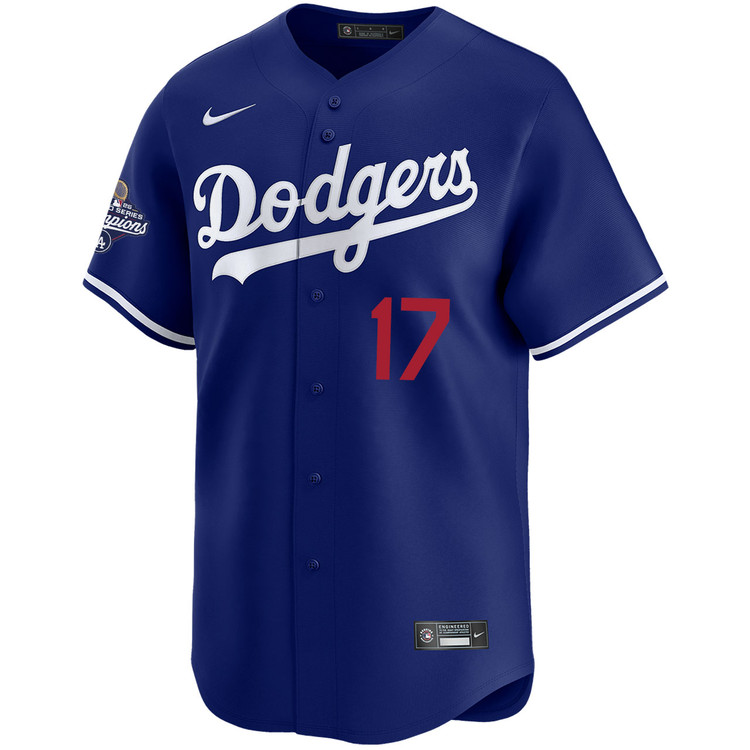 Shohei Ohtani Los Angeles Dodgers Alternate Royal Limited 2025 World Series Champions Jersey