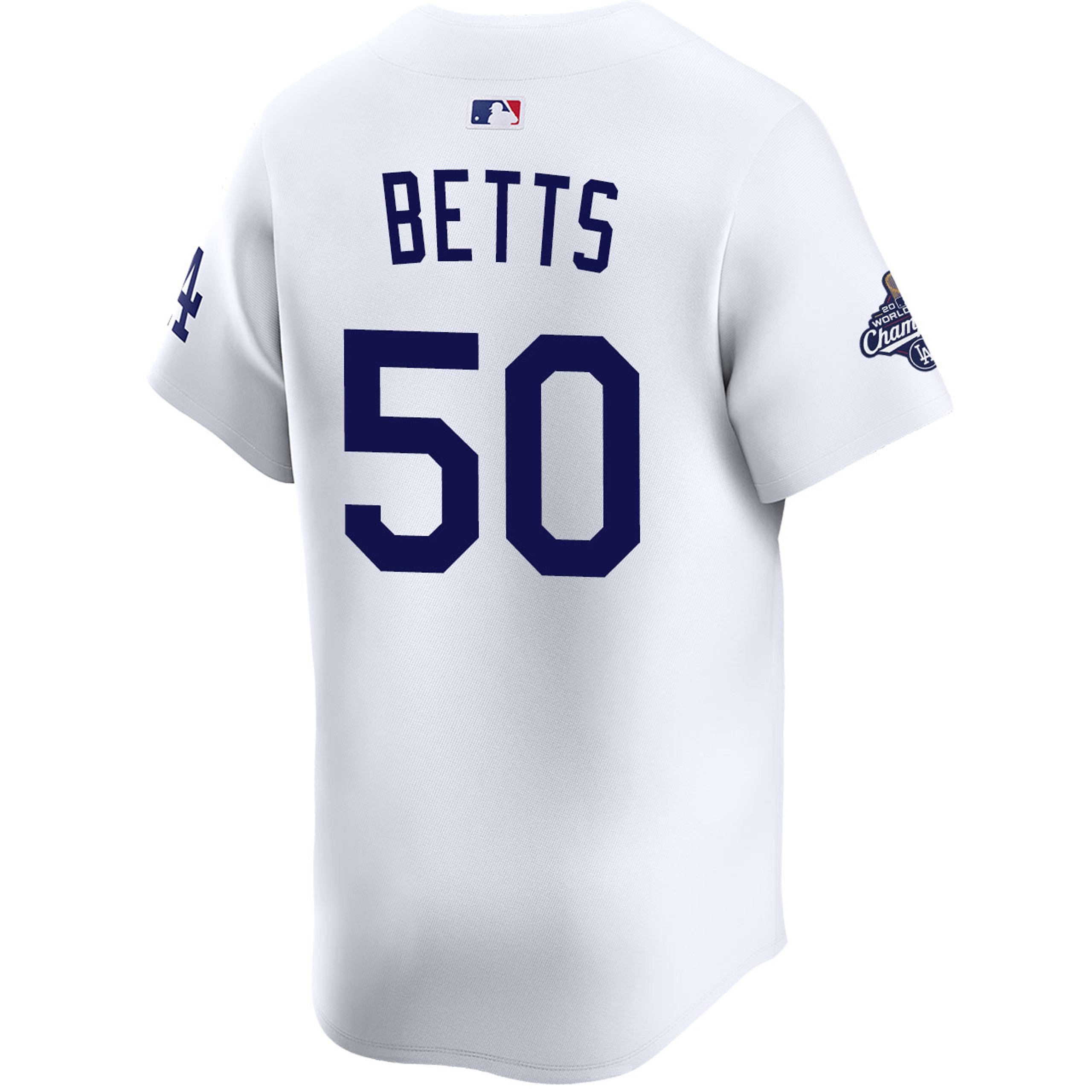 Mookie Betts Los Angeles Dodgers Home Limited 2025 World Series Champions Jersey