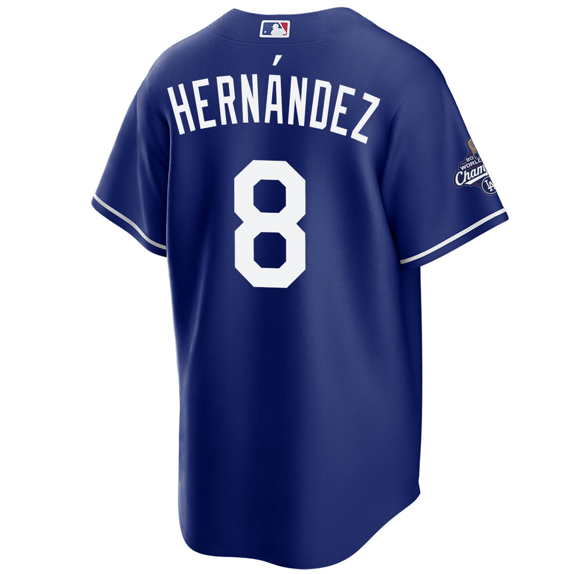 Enrique Hernandez Los Angeles Dodgers Royal 2025 Alternate World Series Champions Jersey