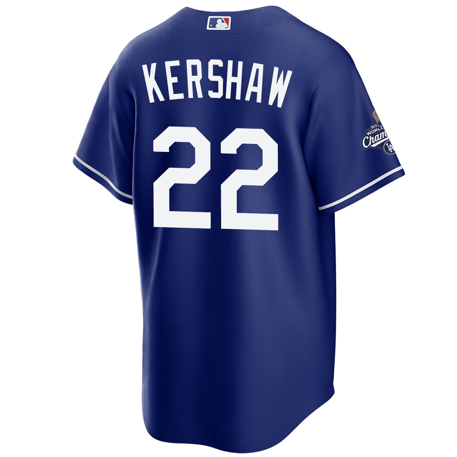 Clayton Kershaw Los Angeles Dodgers Royal 2025 Alternate World Series Champions Jersey