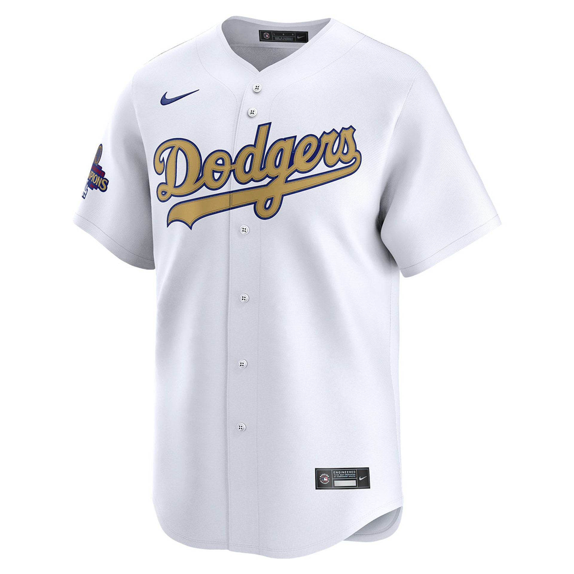 Los Angeles Dodgers Home 2025 Gold Collection Limited Jersey
