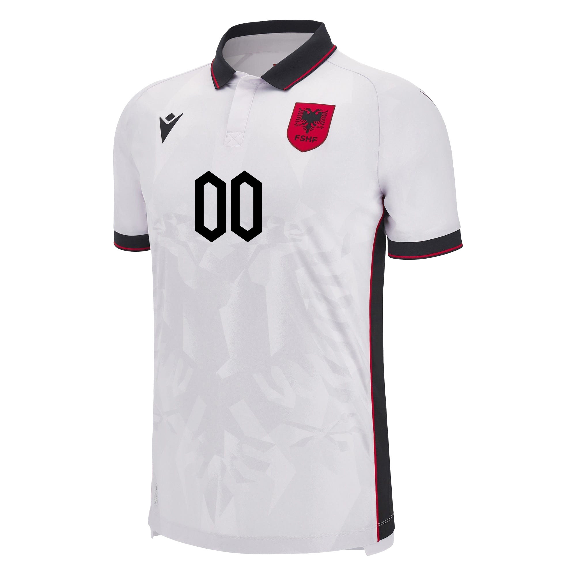Albania National Team 2024/25 Custom Away Men Jersey - White