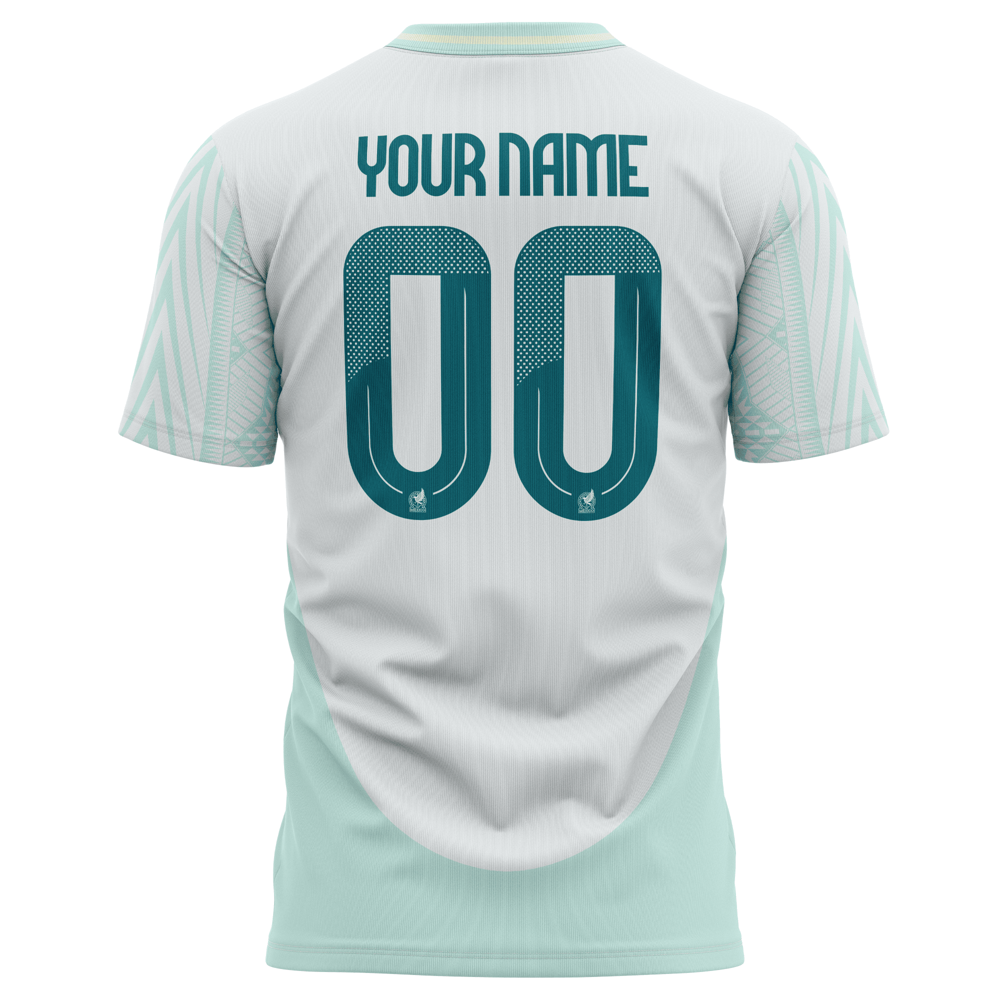 Mexico National Team 2024 Away Kits Custom AOP T-shirt - Green