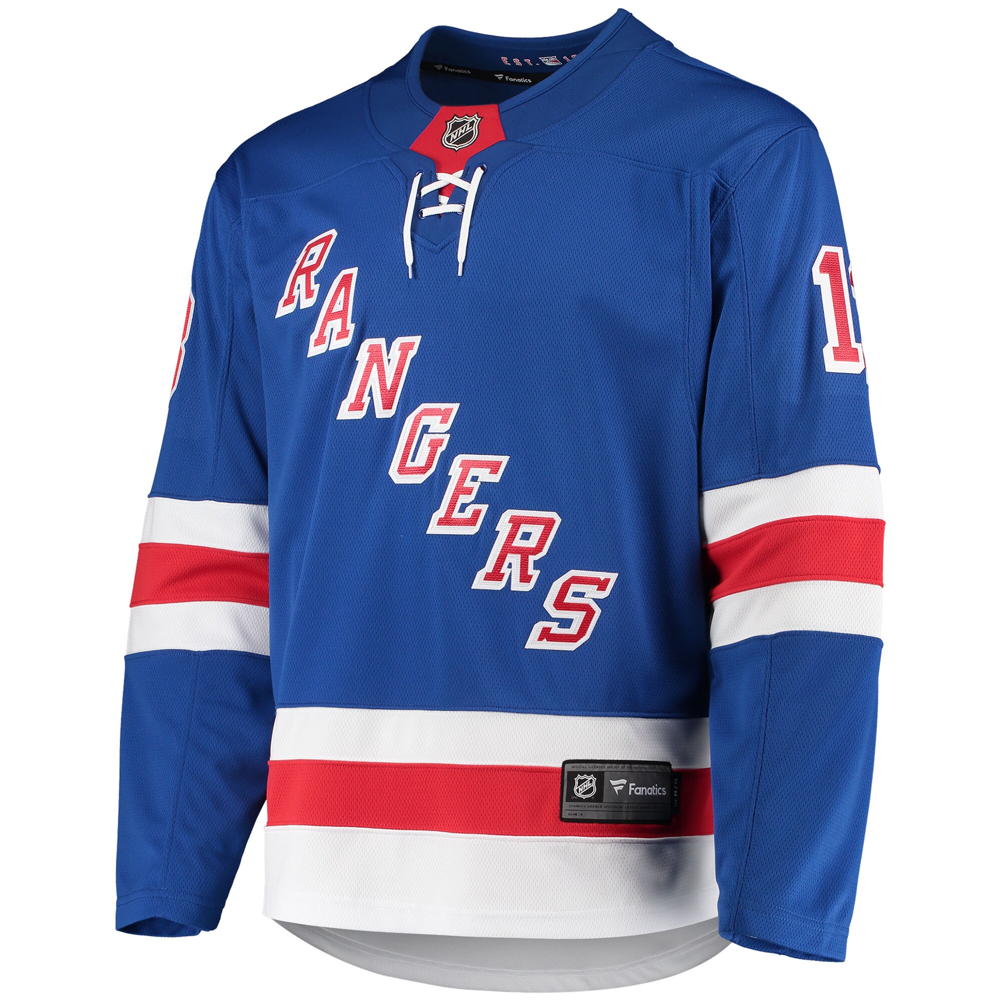 Alexis Lafreni\u00c3\u00a8re New York Rangers Fanatics Premier Breakaway Player Jersey - Blue