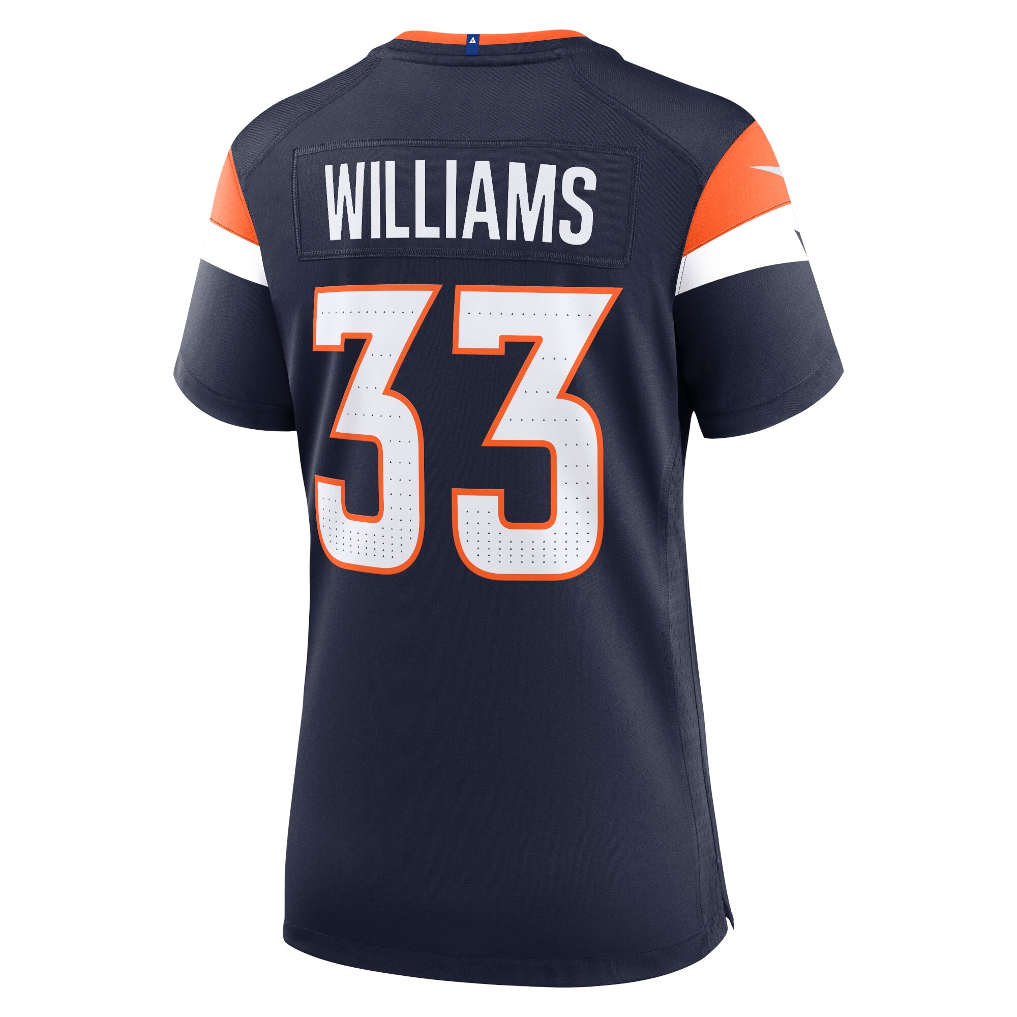 Javonte Williams Denver Broncos  Women's Alternate Game Jersey - Navy