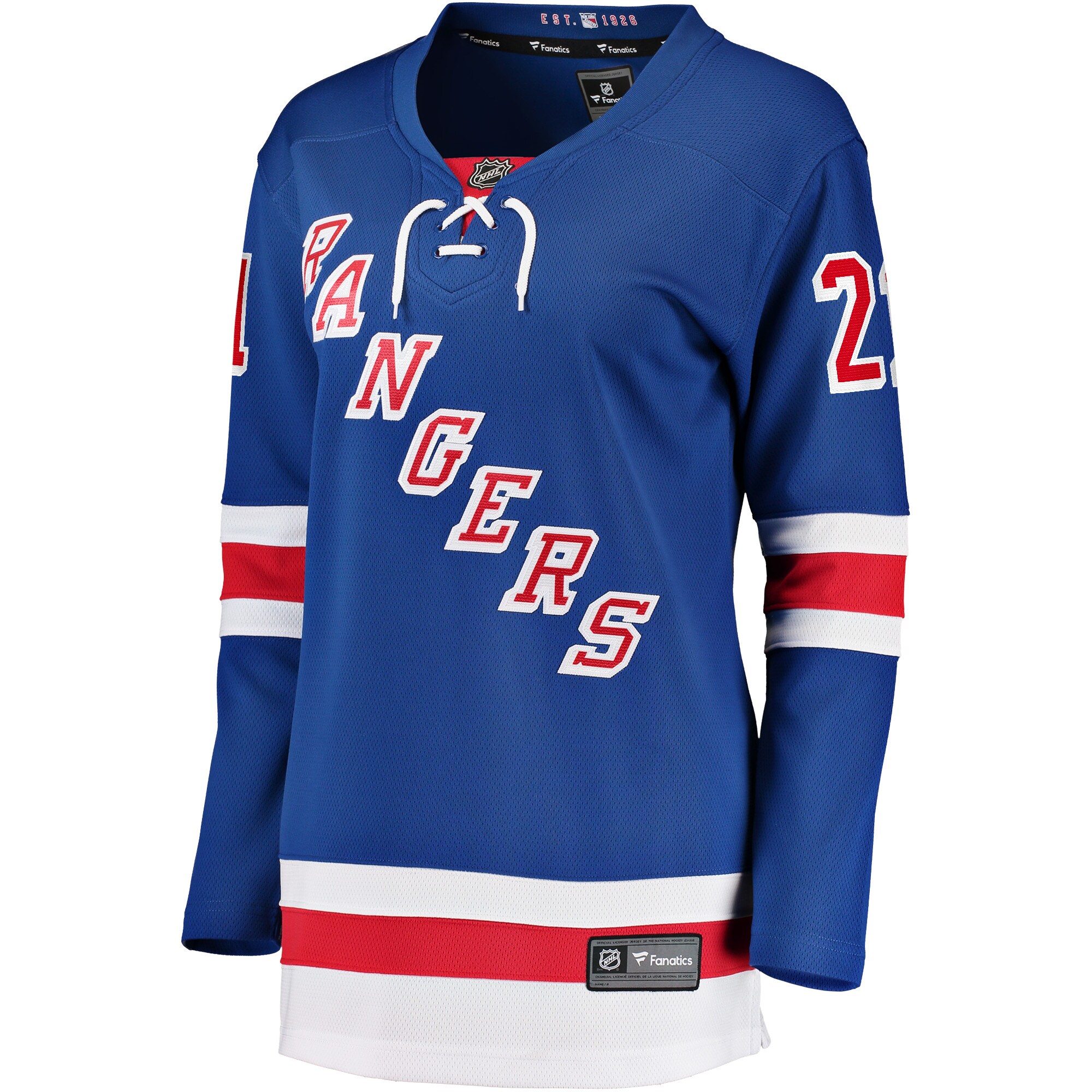 Barclay Goodrow New York Rangers Fanatics Women's Home Breakaway Player Jersey - Blue
