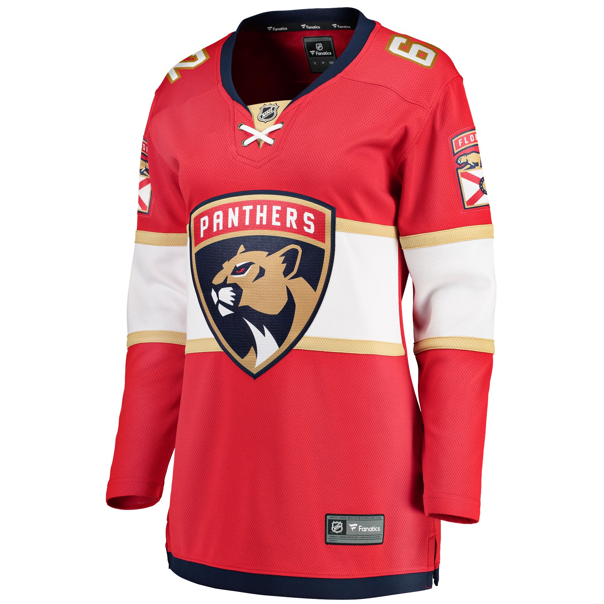 Brandon Montour Florida Panthers Fanatics Women's Home Breakaway Player Jersey - Red
