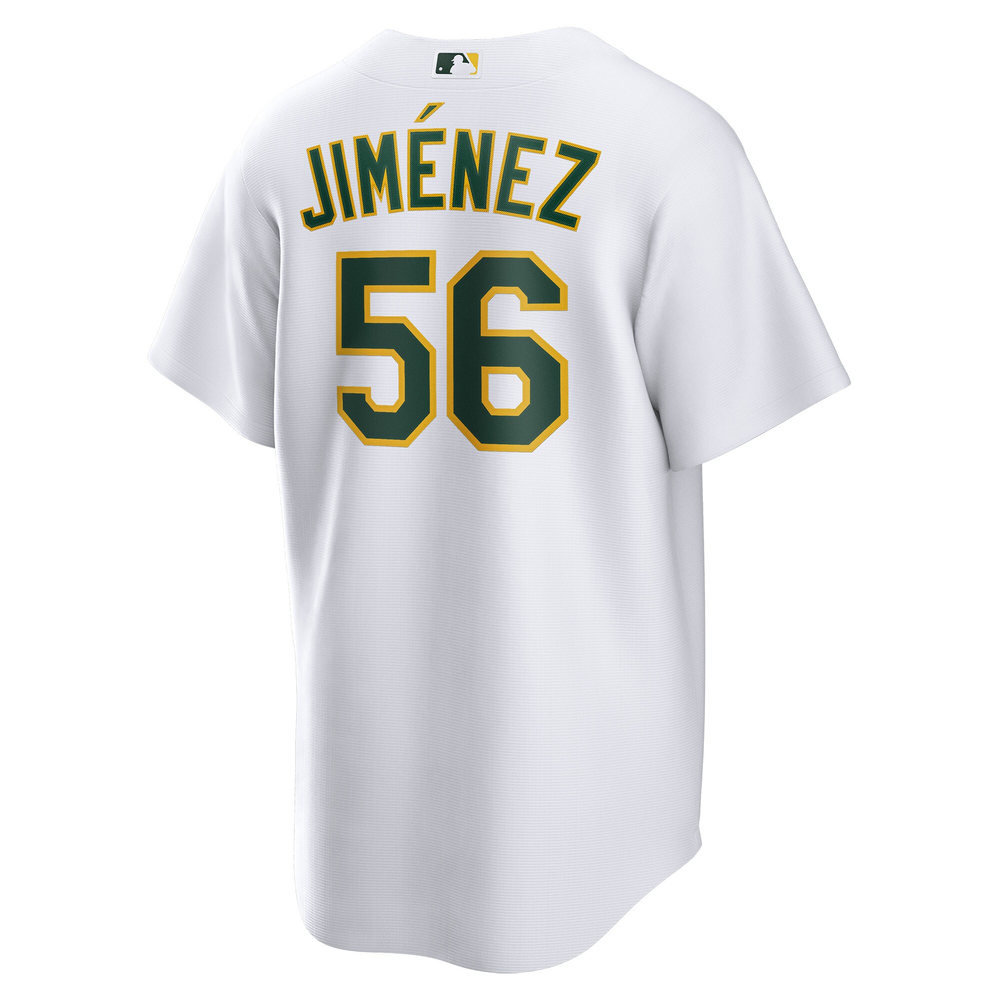 Dany Jim\u00c3\u00a9nez Oakland Athletics  Home  Replica Player Jersey - White