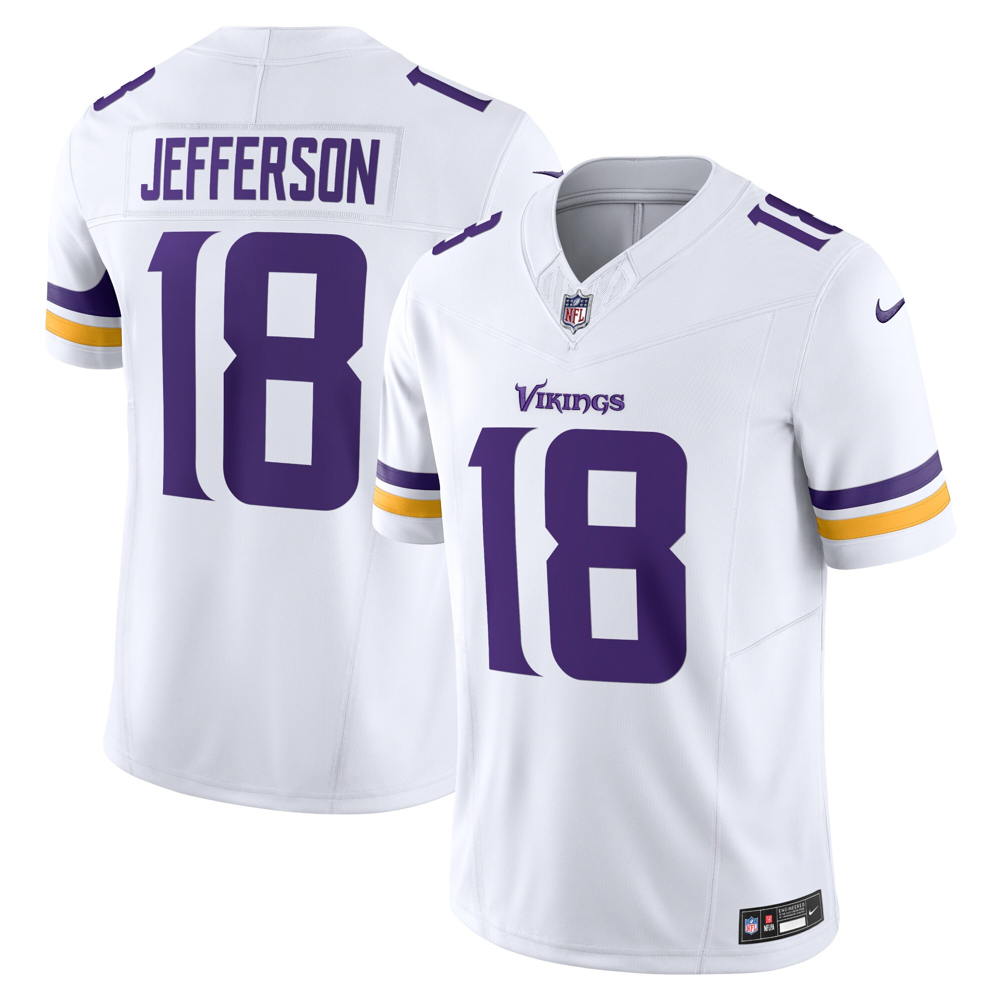 Justin Jefferson Minnesota Vikings  Vapor F.U.S.E. Limited Jersey - White