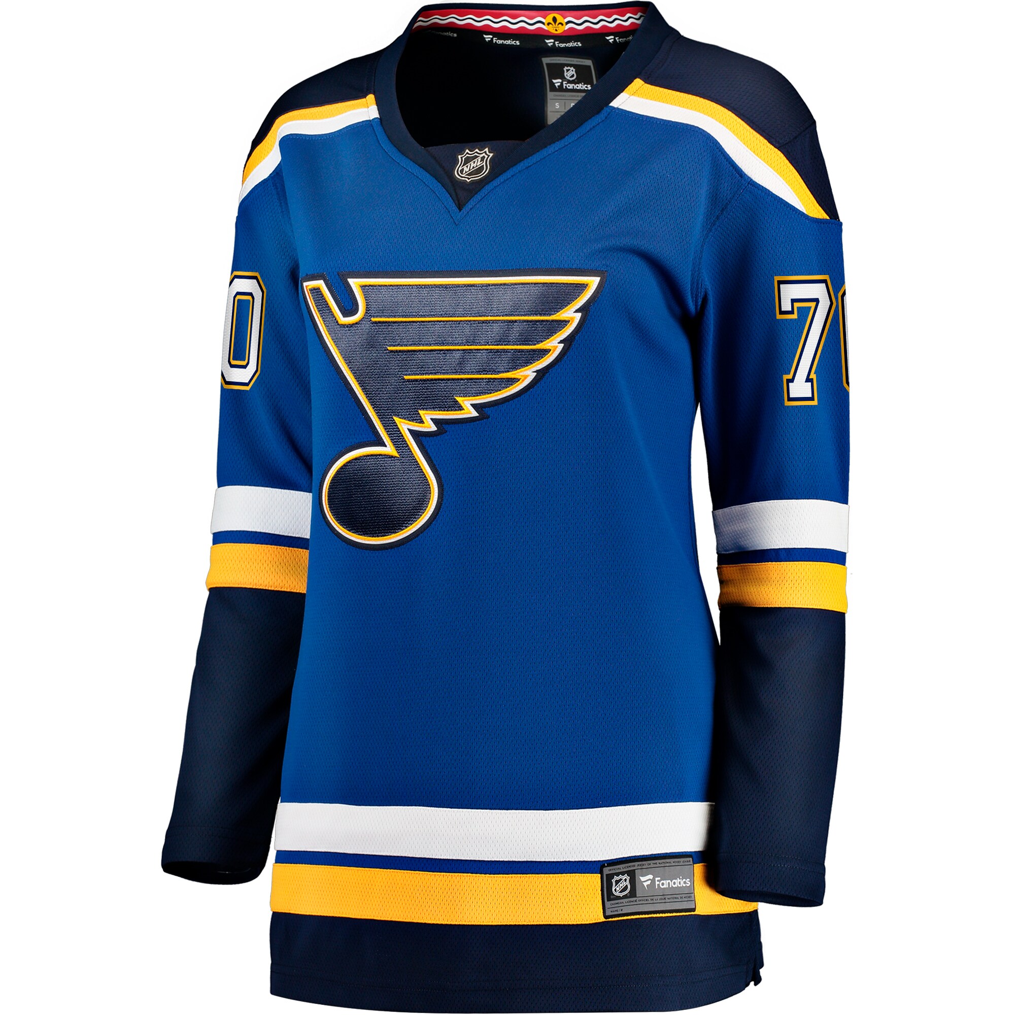 Oskar Sundqvist St. Louis Blues Fanatics Women's Home Breakaway Player Jersey - Blue