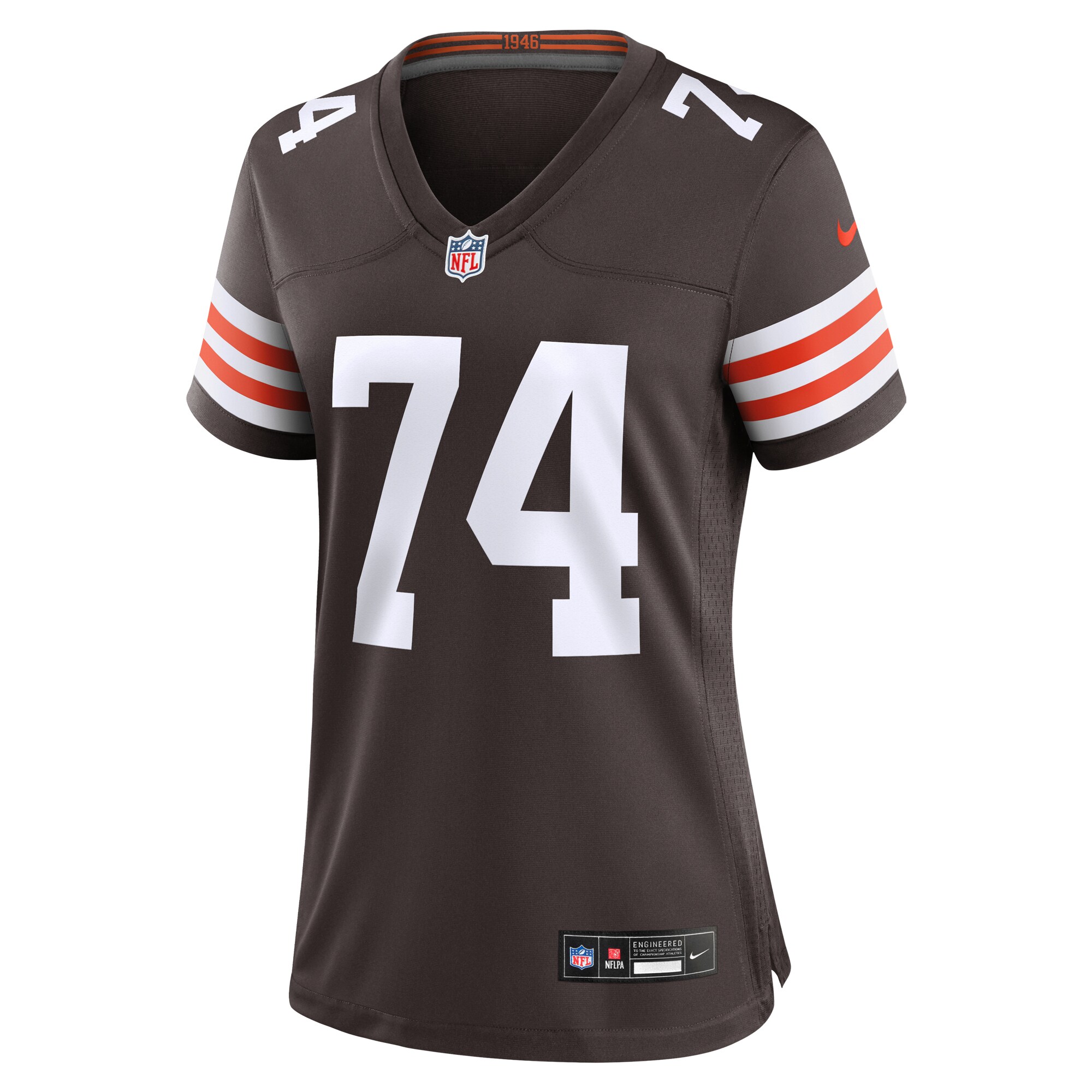 Hakeem Adeniji Cleveland Browns  Women's  Game Jersey -  Brown