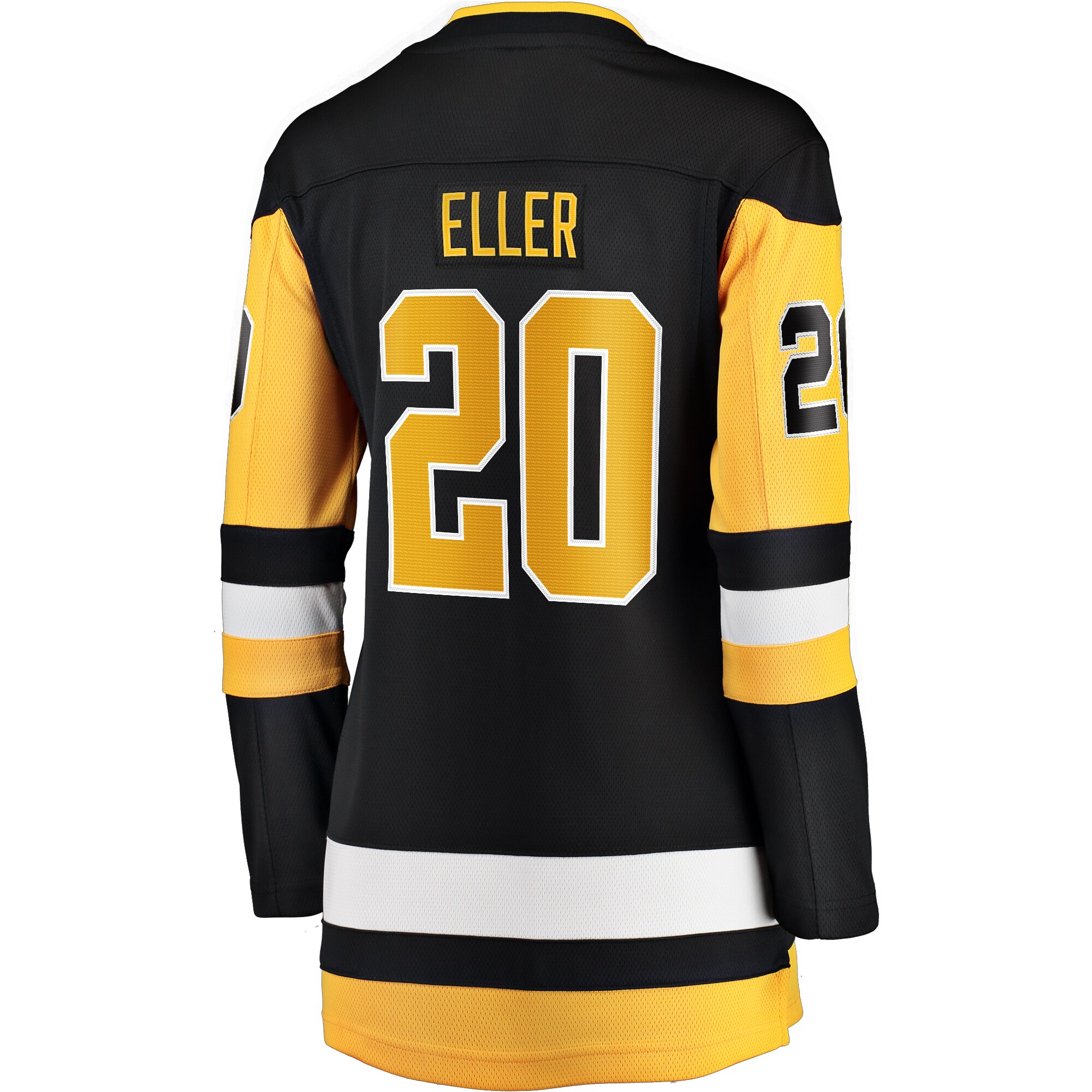 Lars Eller Pittsburgh Penguins Fanatics Women's Home Breakaway Player Jersey - Black