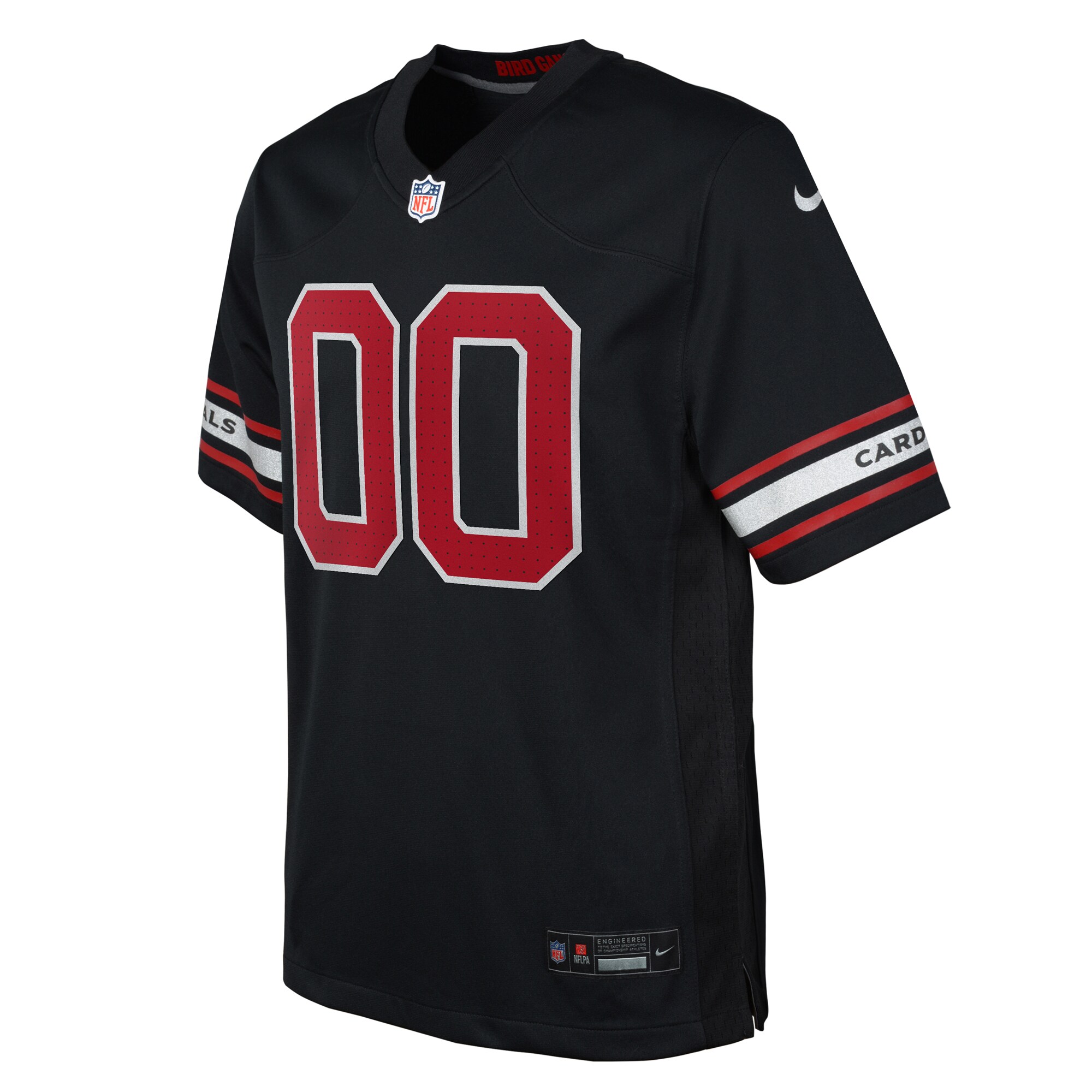 Arizona Cardinals  Youth Alternate Custom Game Jersey - Black