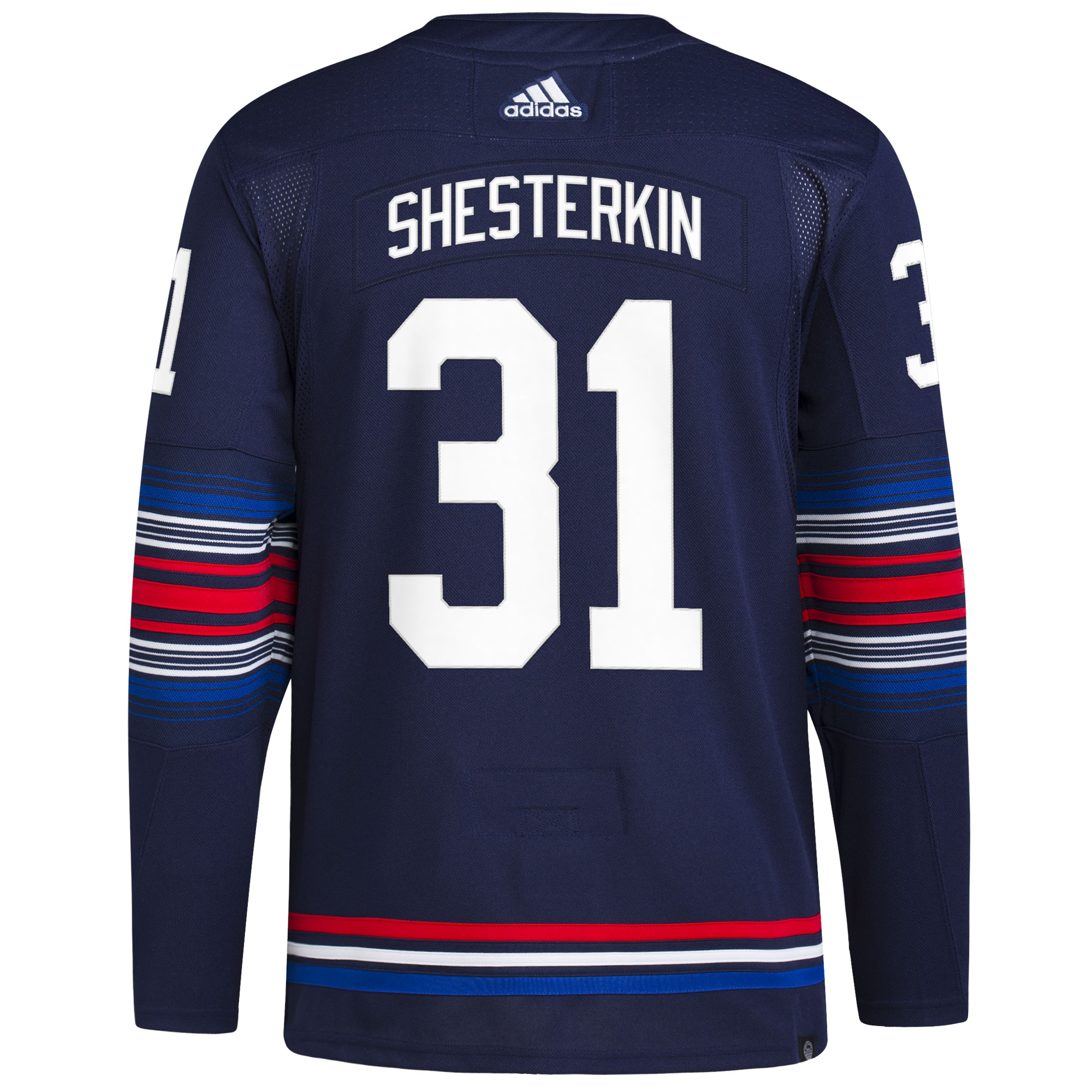 Igor Shesterkin New York Rangers adidas Alternate Authentic Primegreen Player Jersey - Navy
