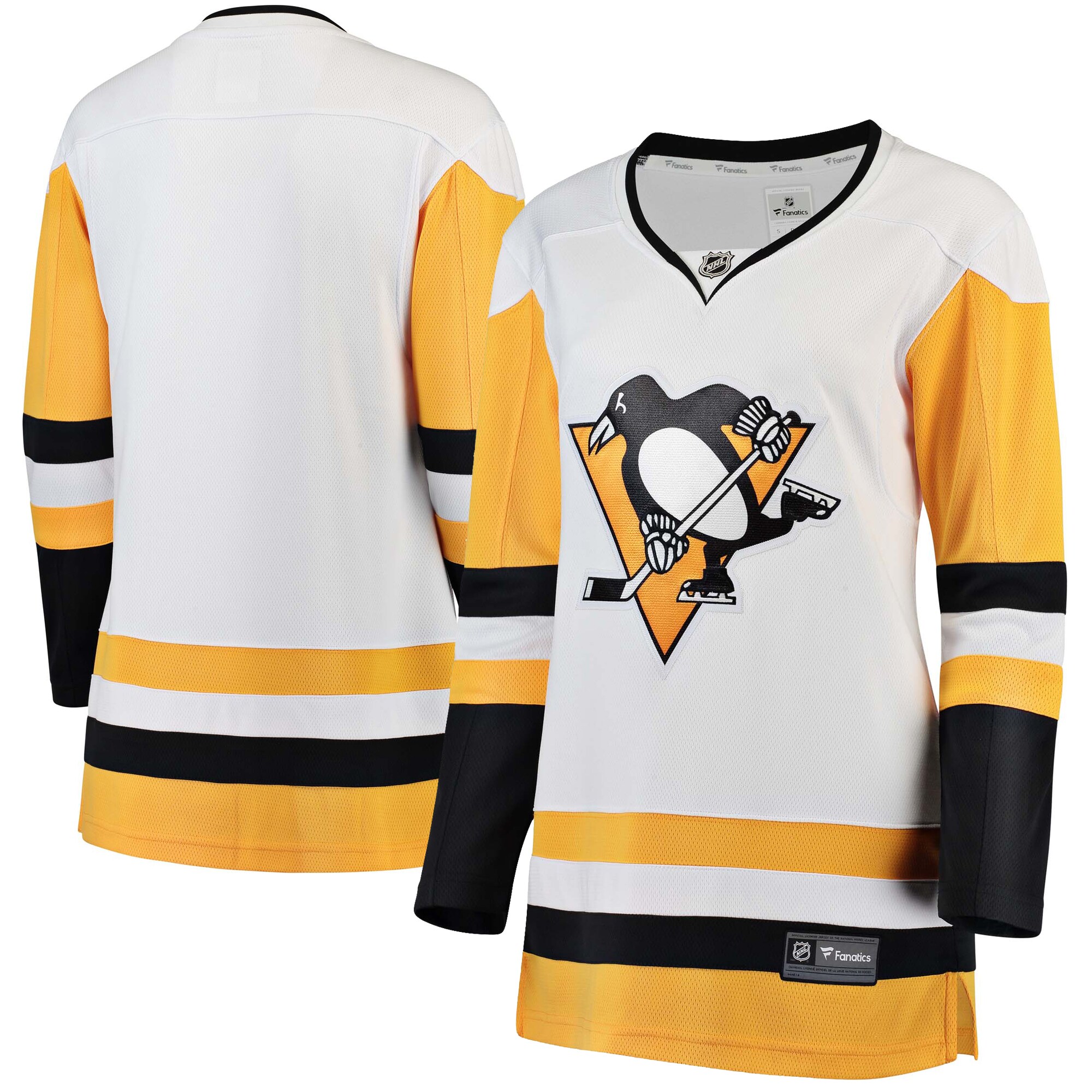 Pittsburgh Penguins Fanatics Women's Away Breakaway Jersey - White