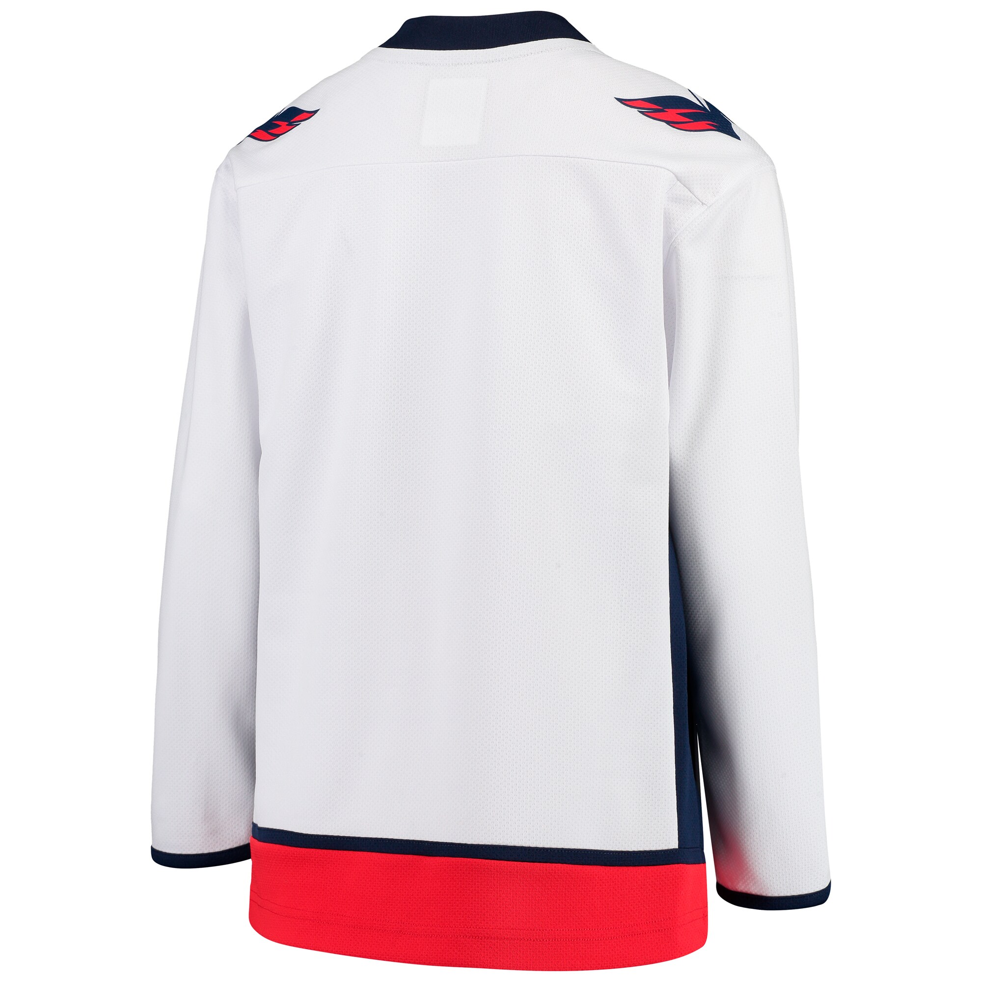 Washington Capitals Fanatics Youth Away Replica Blank Jersey - White
