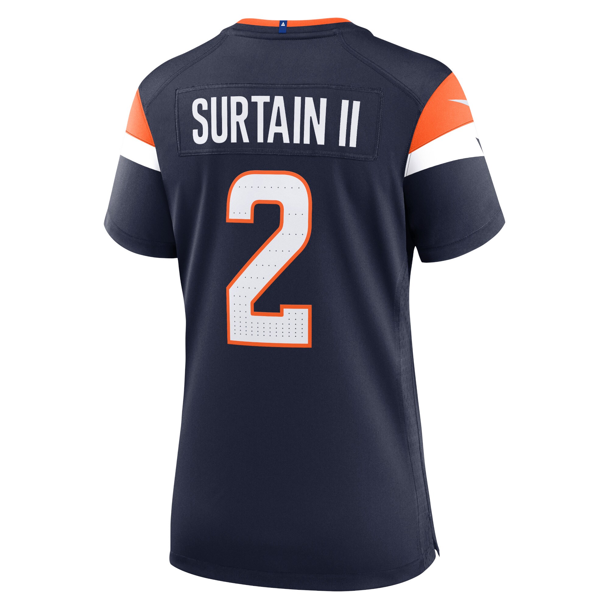 Patrick Surtain II Denver Broncos  Women's Alternate Game Jersey - Navy