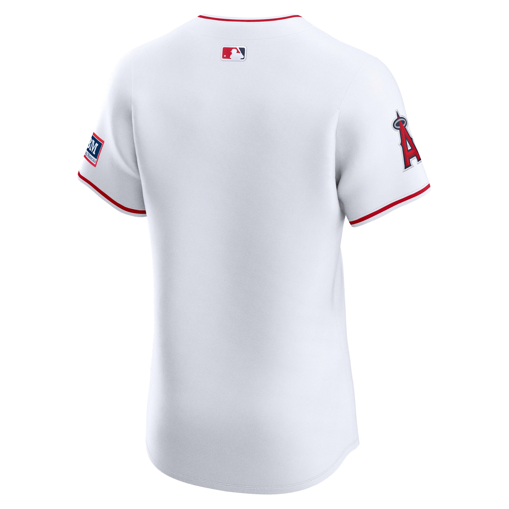 Los Angeles Angels  Home Elite Patch Jersey - White
