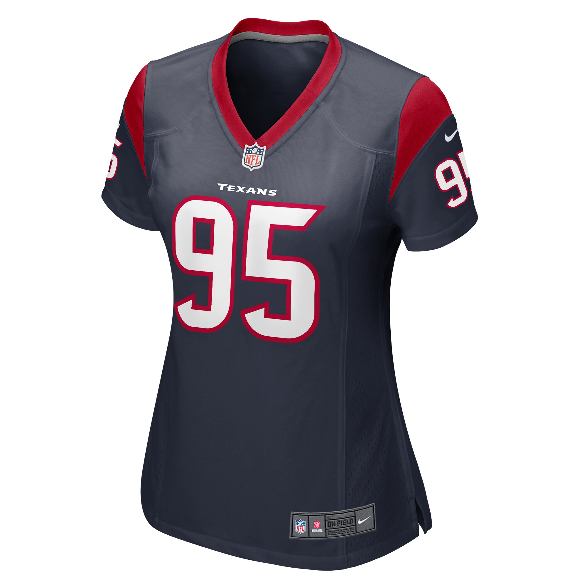 Derek Barnett Houston Texans  Women's  Game Jersey -  Navy