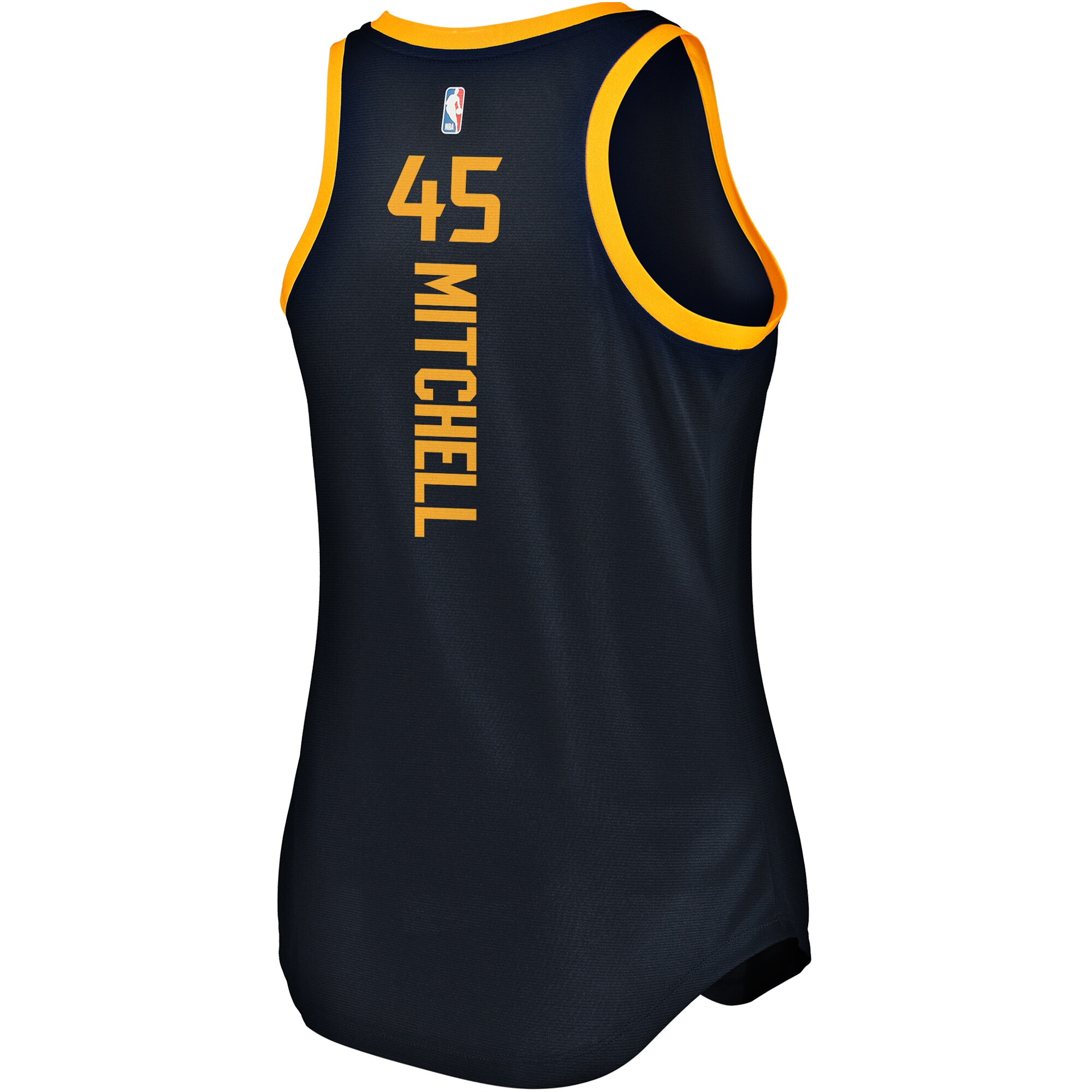Donovan Mitchell Utah Jazz Fanatics Women's Fast Break Team Tank Jersey - Icon Edition - Navy